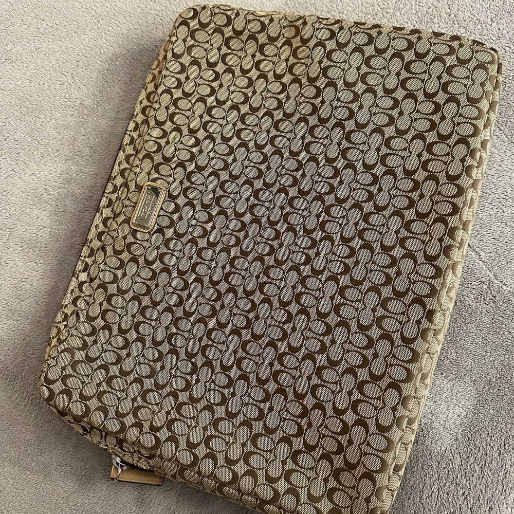 Coach laptop sleeve for Macbook air, Macbook Pro